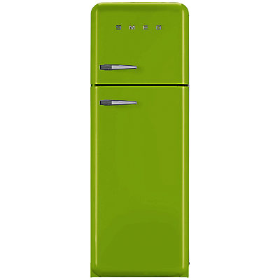 Smeg FAB30RF Fridge Freezer, A++ Energy Rating, 60cm Wide, Right-Hand Hinge Lime Green Smeg FAB30RF Fridge Freezer, A++ Energy Rating, 60cm Wide, Right-Hand Hinge Lime Green